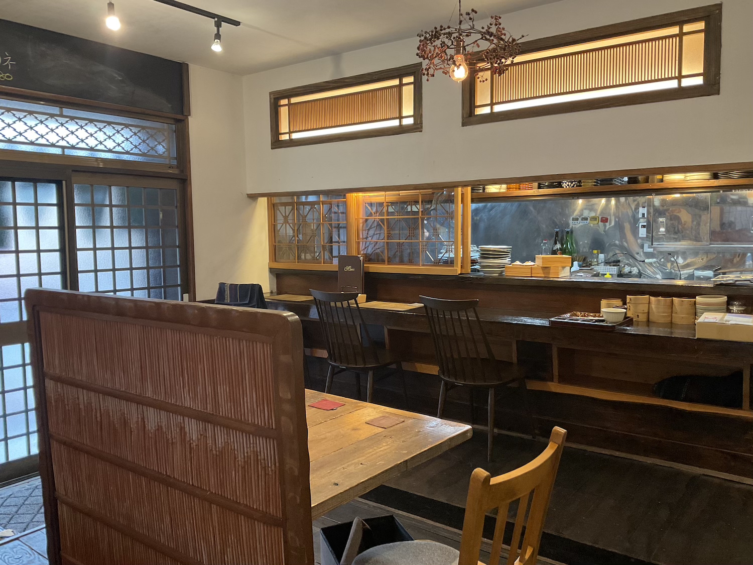 そのに　店内カウンター