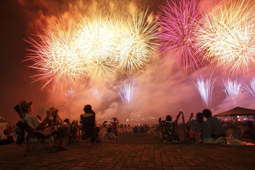 按針祭 海の花火大会2