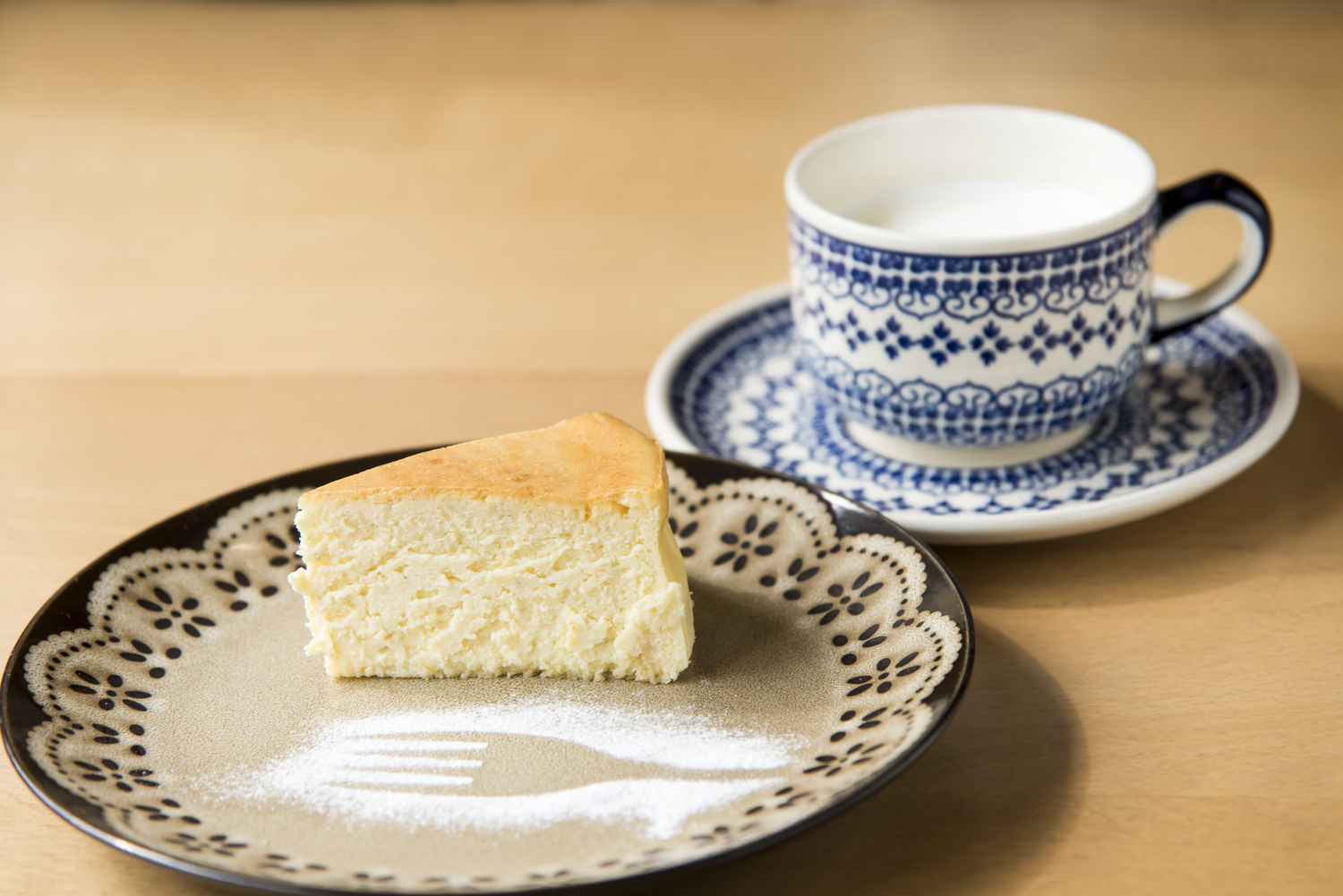 Studio cafe SHIMAチーズケーキ