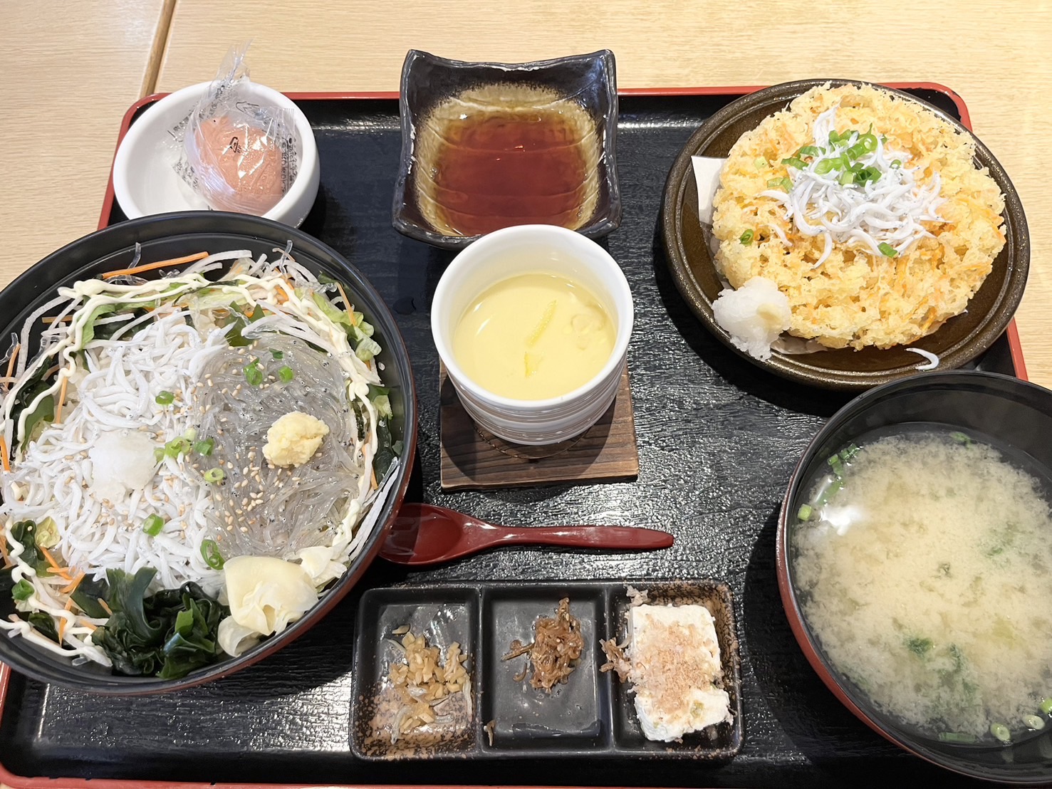 しらす丼御膳