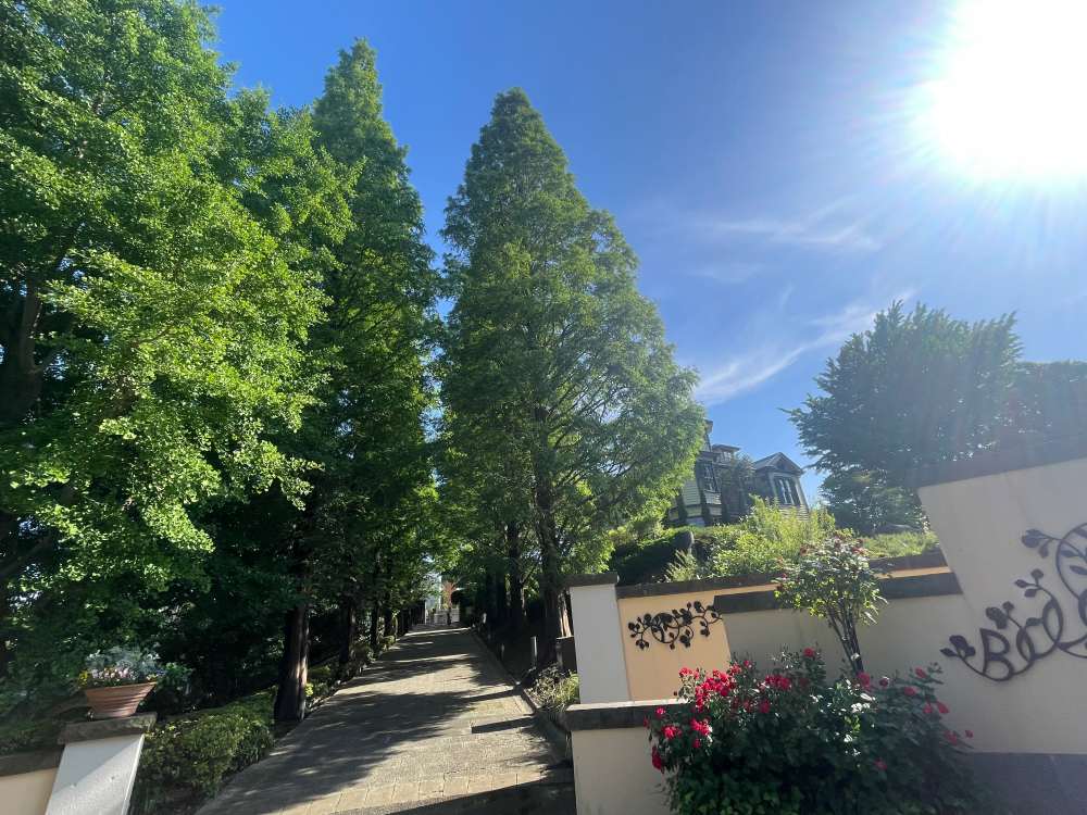 山手イタリア山庭園プロムナード