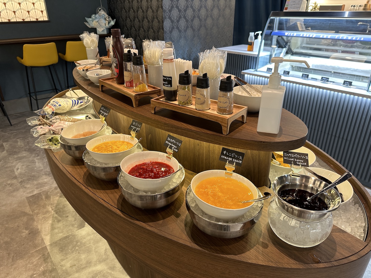 羊と花と_トッピング