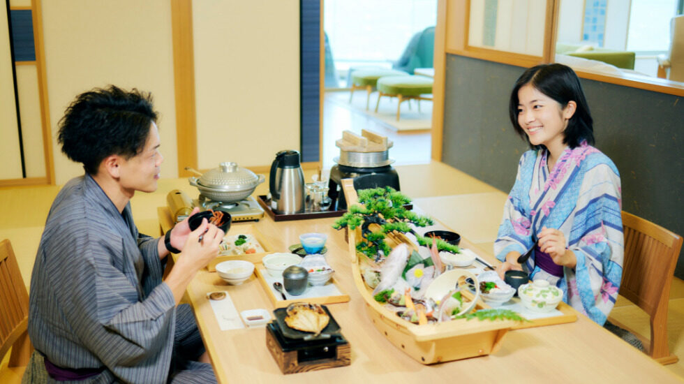 伊豆稲取温泉 食べるお宿 浜の湯