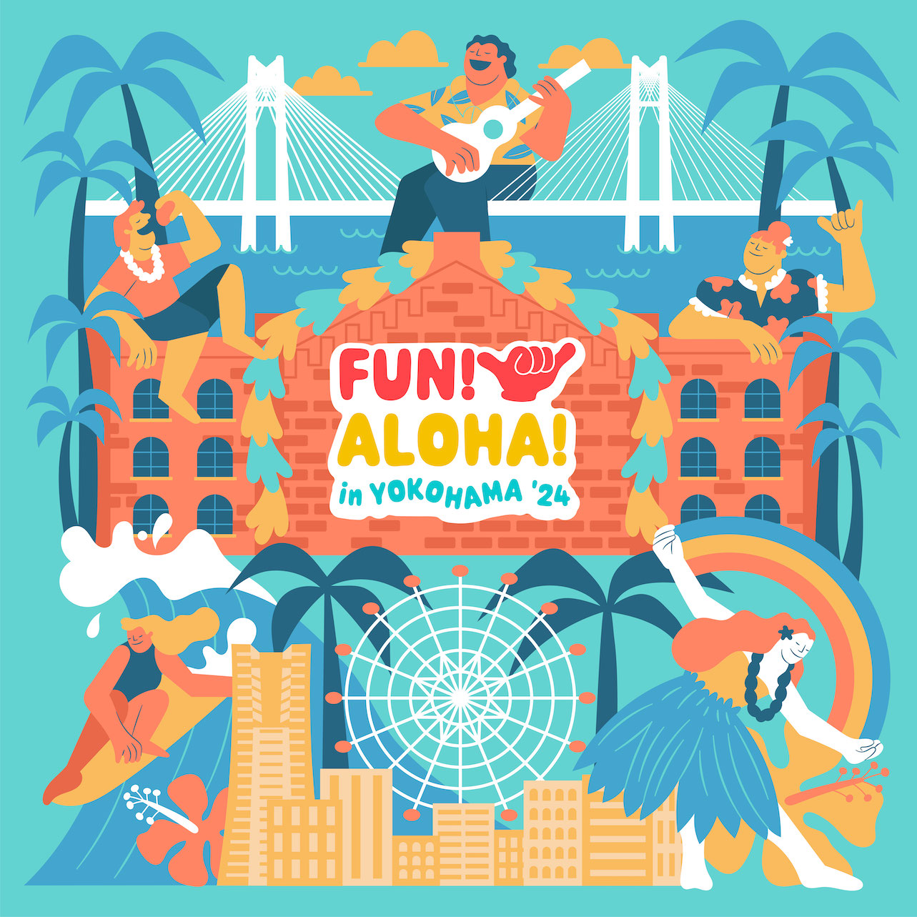 FUN! ALOHA! 2024 in YOKOHAMA①