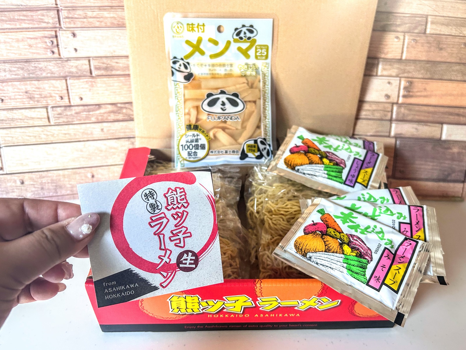 お土産用の熊ッ子ラーメン