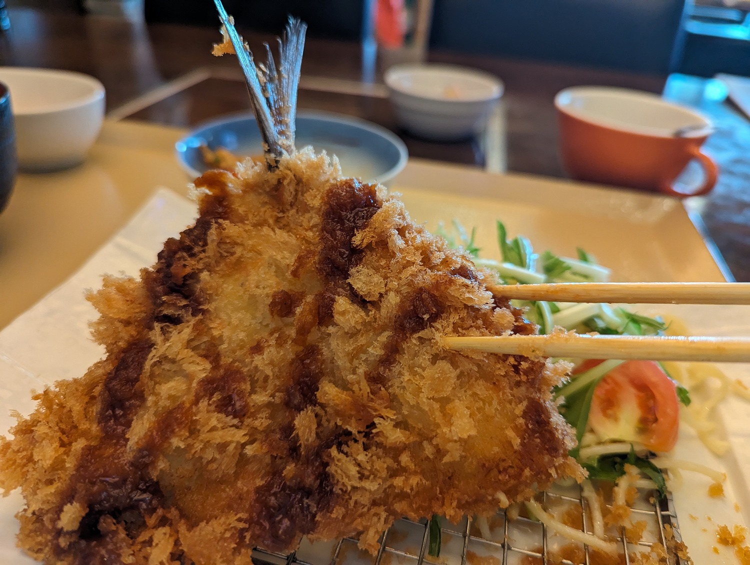 なんどき牧場　アジフライ