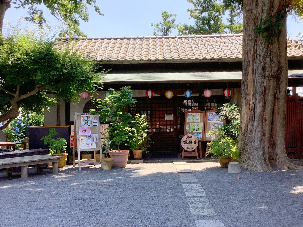 布施弁天東海寺の茶屋「花華」