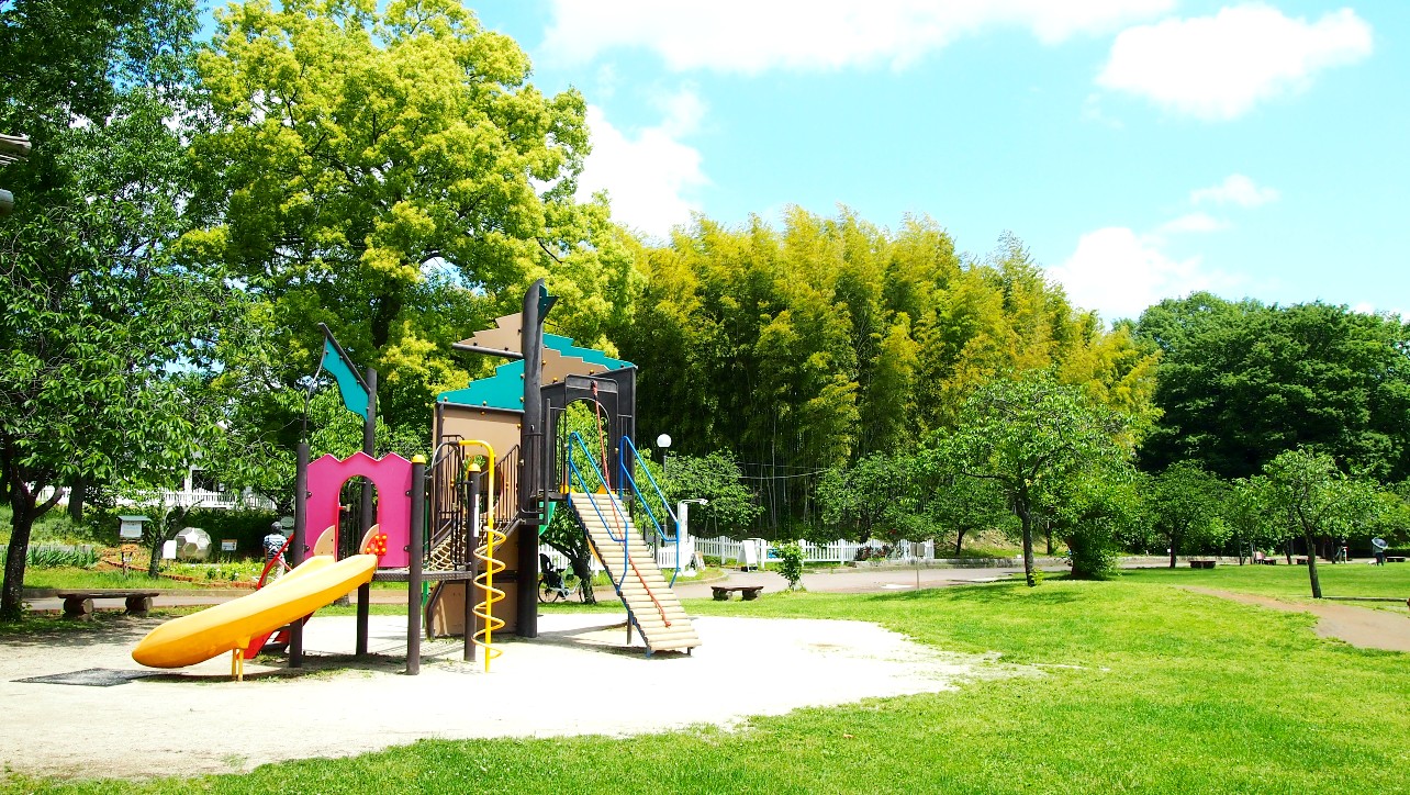 柏市あけぼの山農業公園の遊具