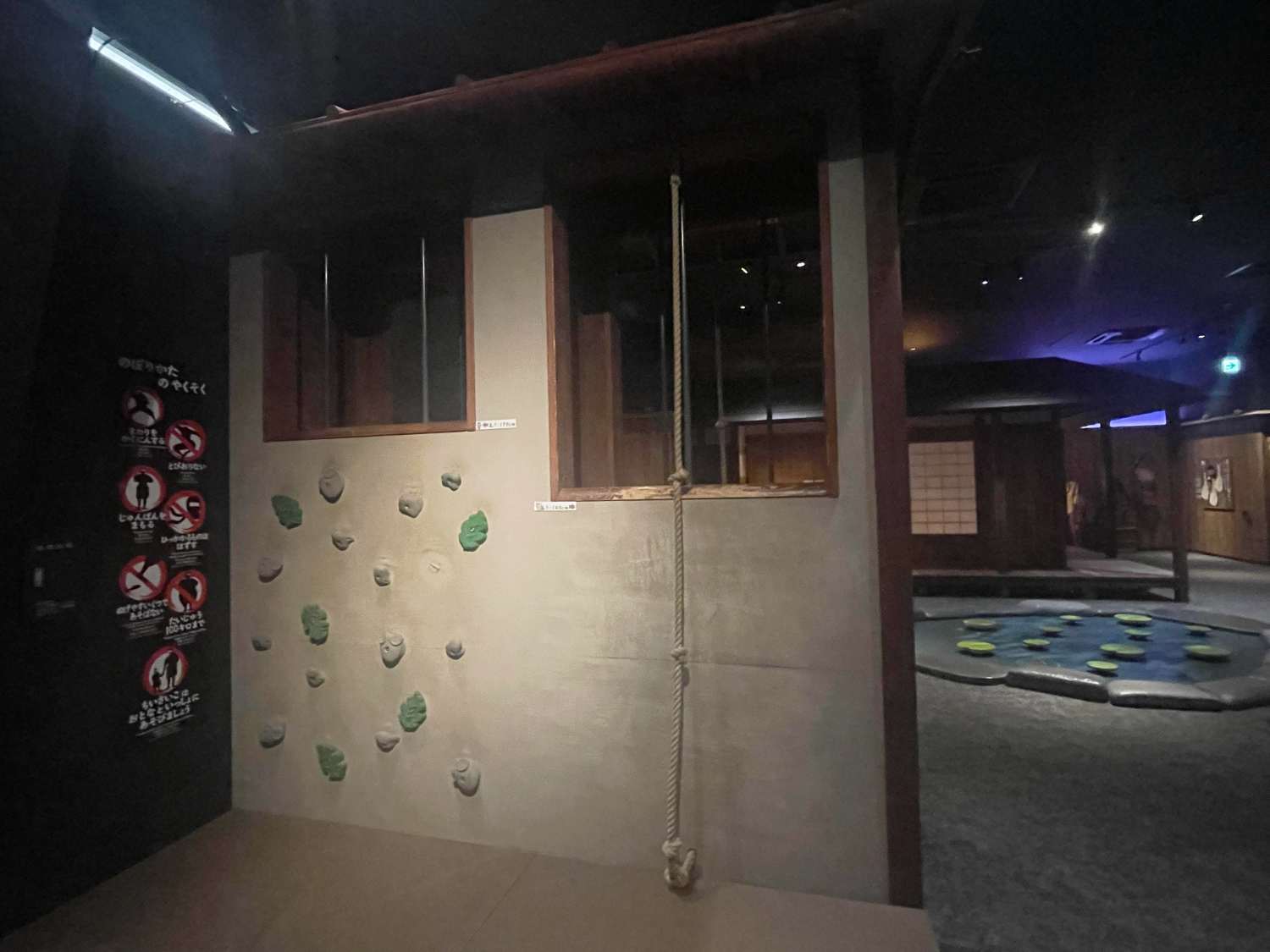 壁登りの練習