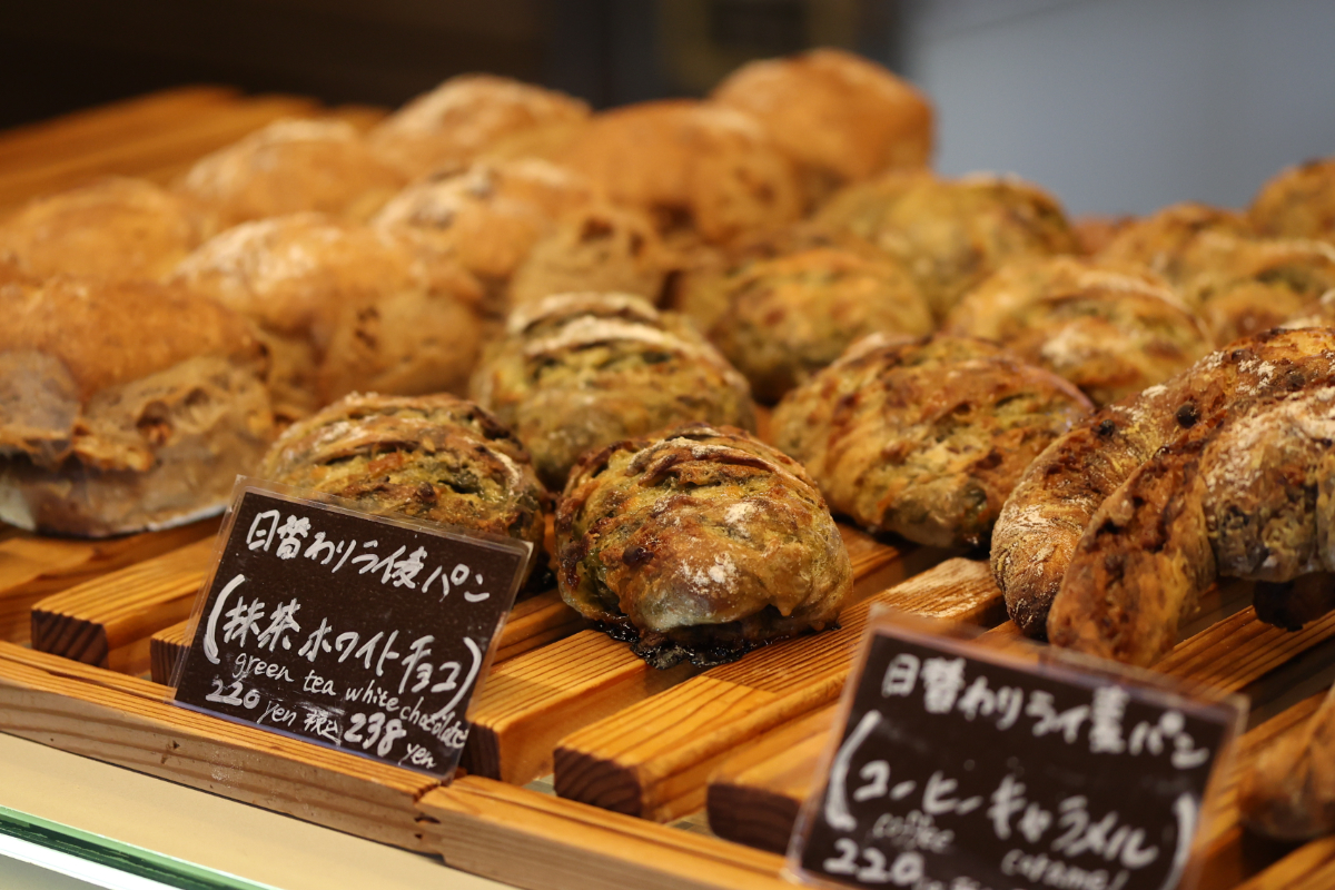 ショーケースの中