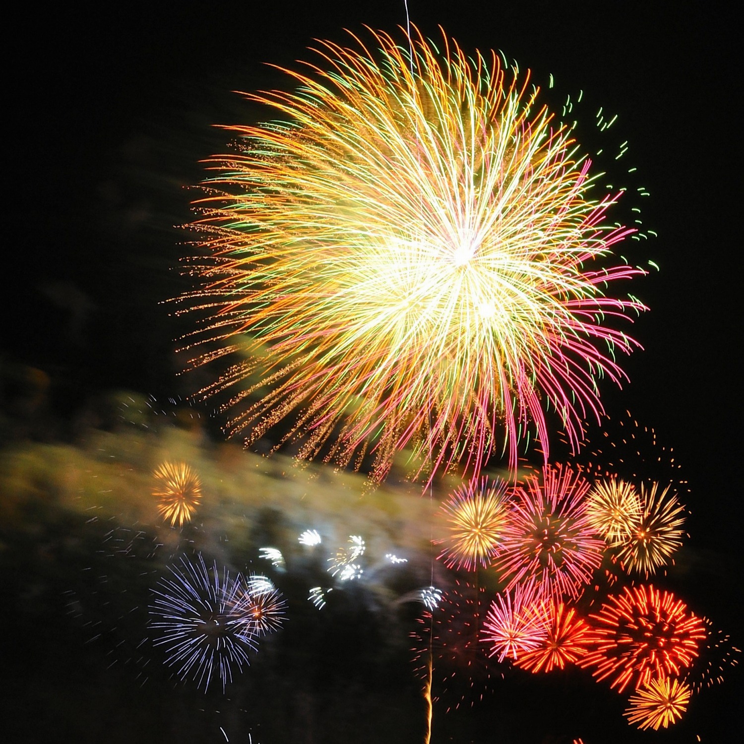 湘南ひらつか花火大会　花火1