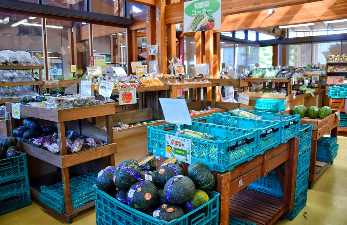 道の駅みかも_新鮮野菜直売所