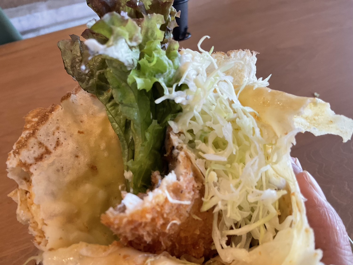 タテノイチおかずクレープ