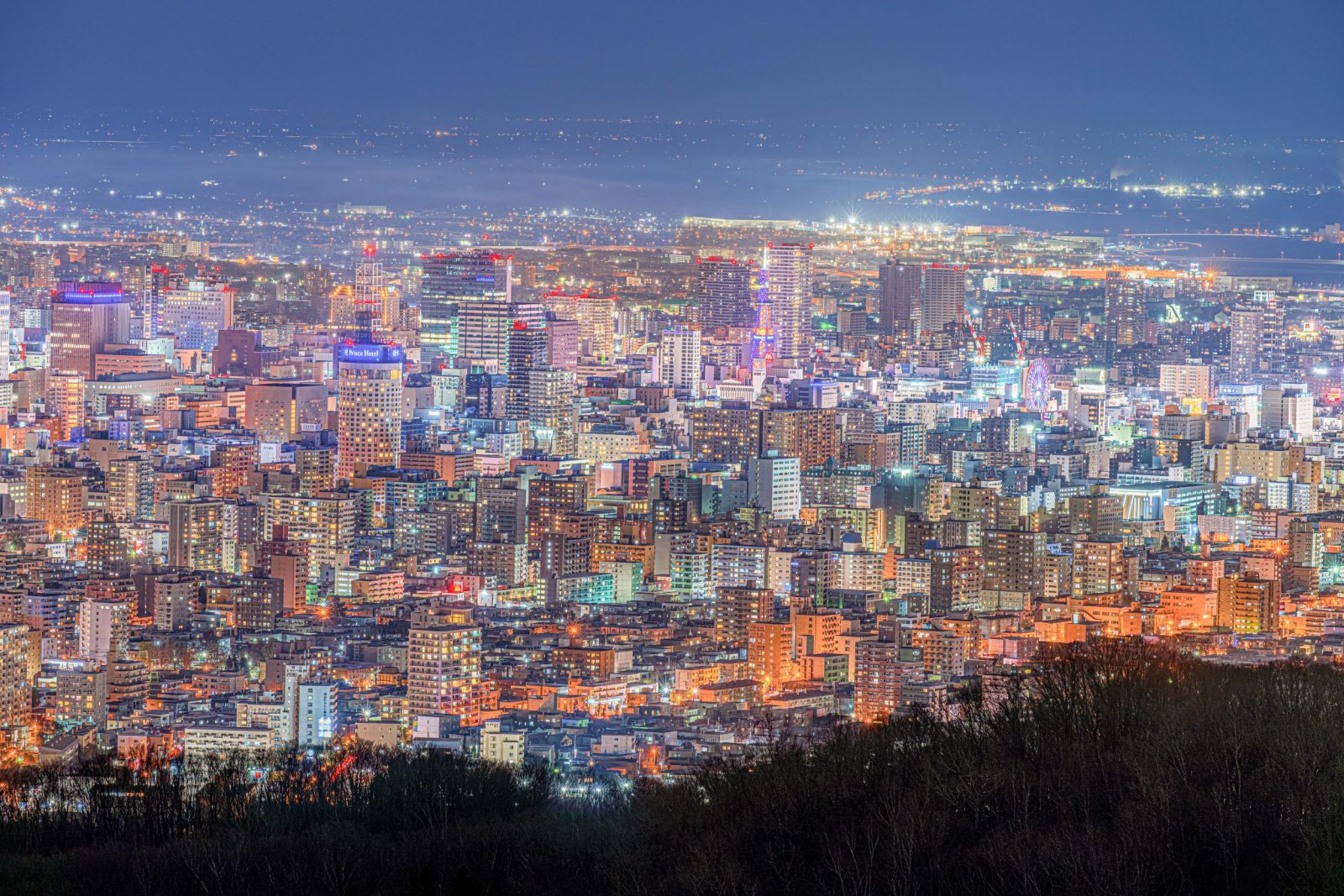 幌見峠駐車場