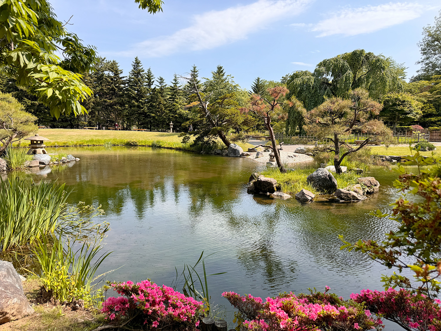 中島公園の日本庭園