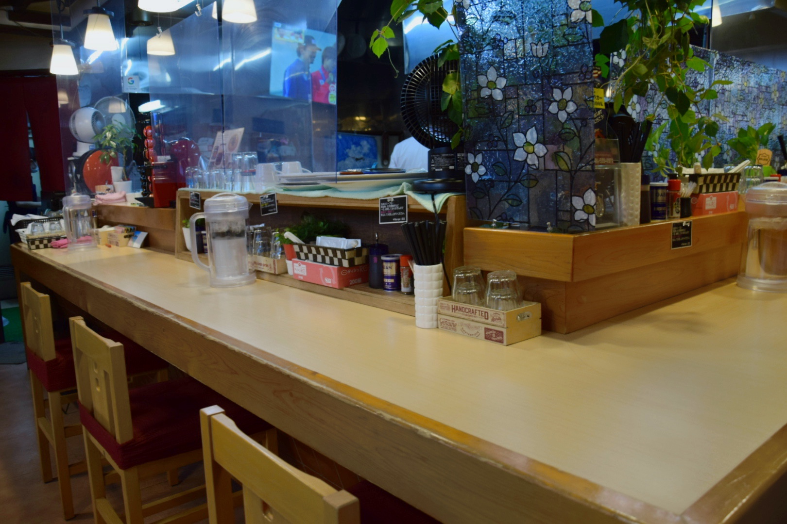 DININGれんげ_カウンター席