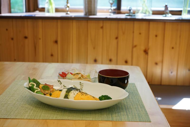 オムライス引き