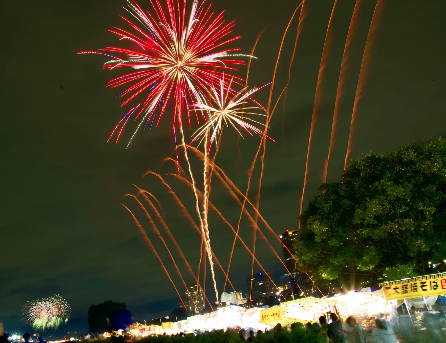 多摩川花火大会2