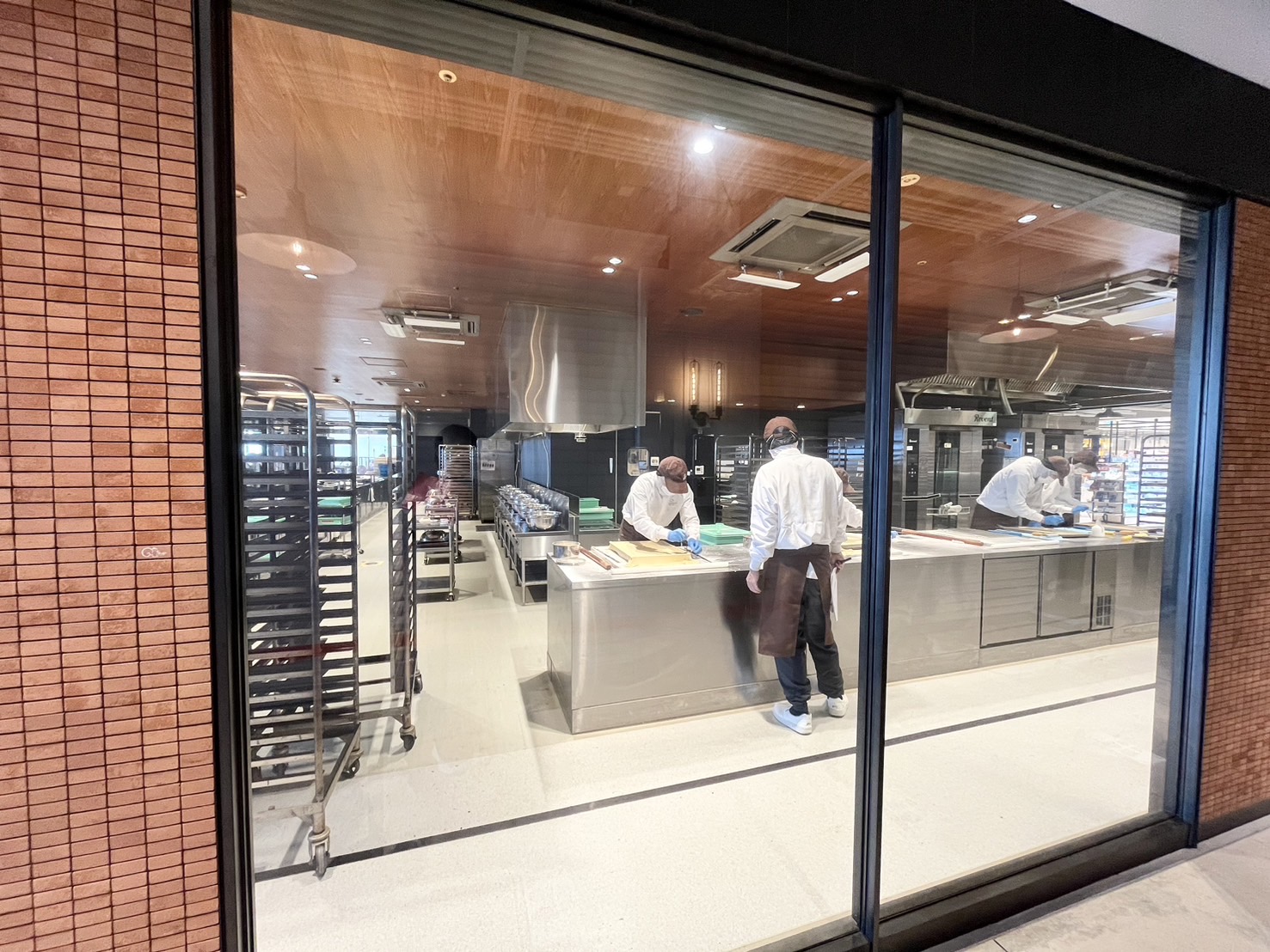 クルミッ子ファクトリーの工房①