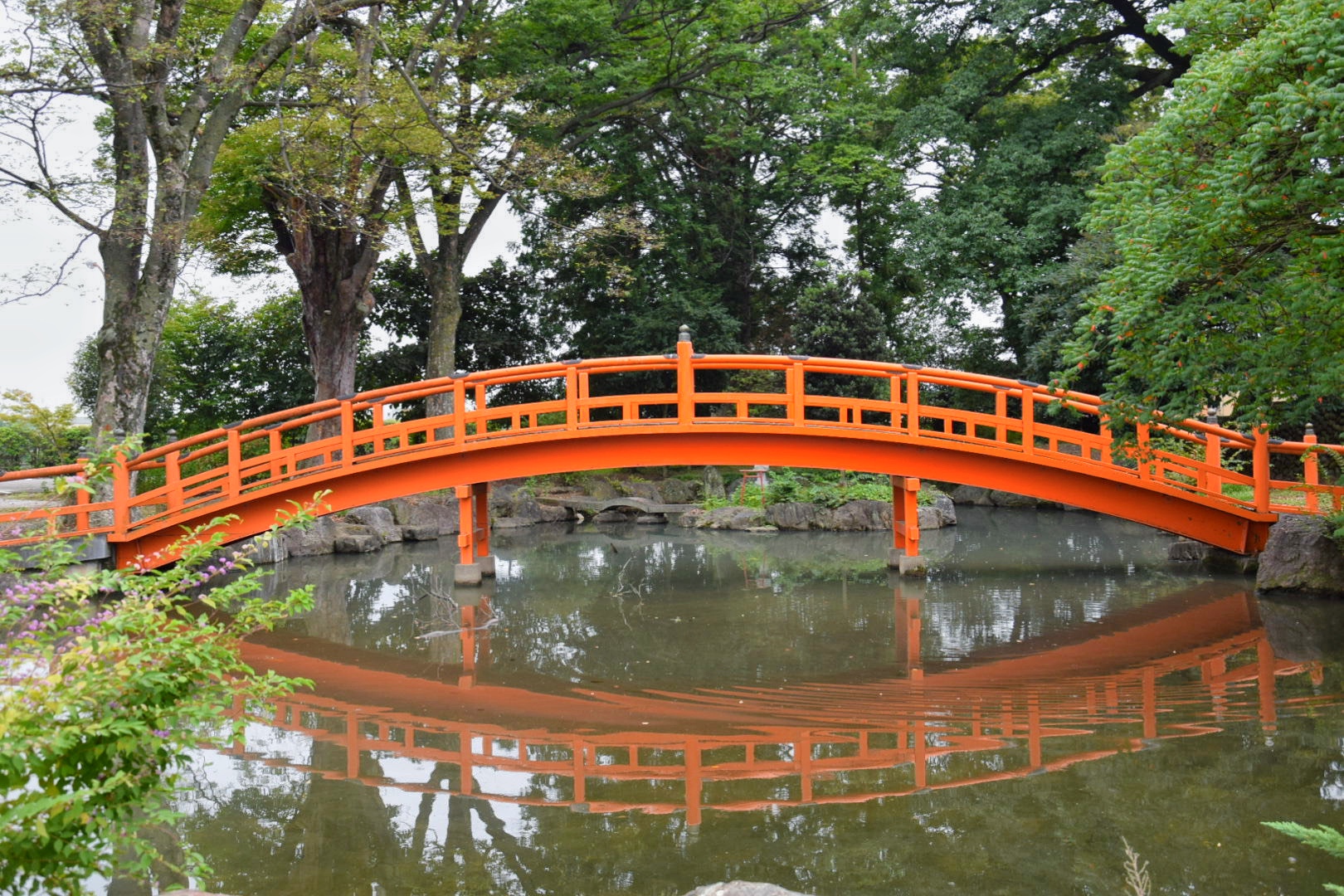 上州藤岡諏訪神社_太鼓橋