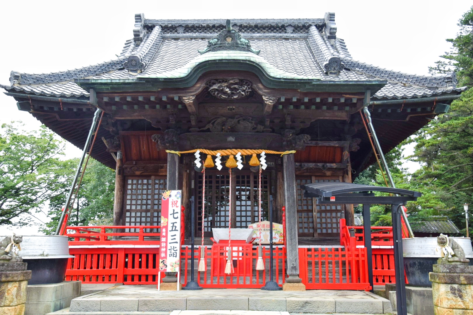 上州藤岡諏訪神社_本殿