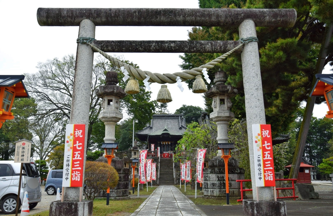 上州藤岡諏訪神社_参道