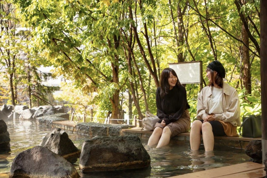 定山源泉公園