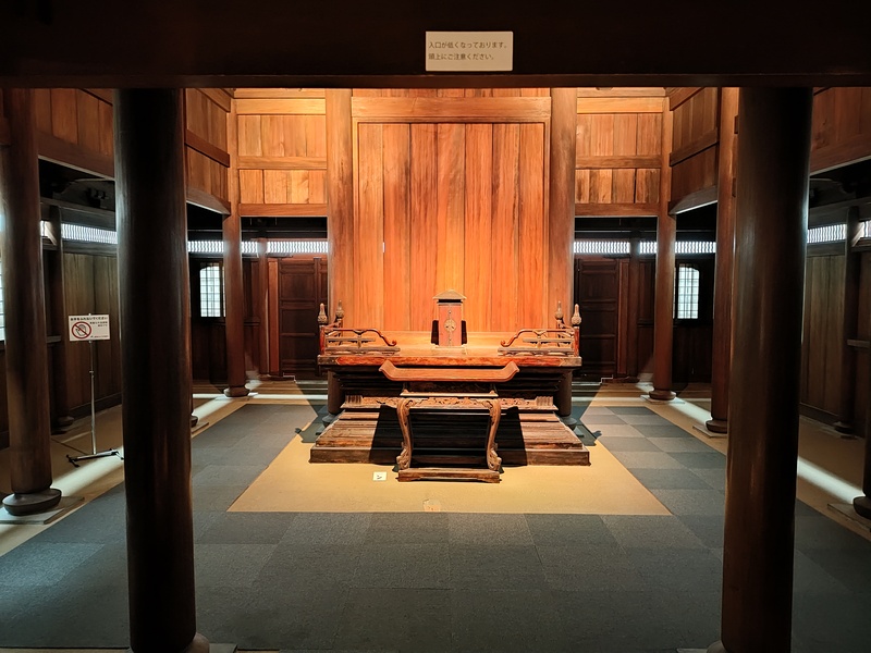 円覚寺舎利殿の模型