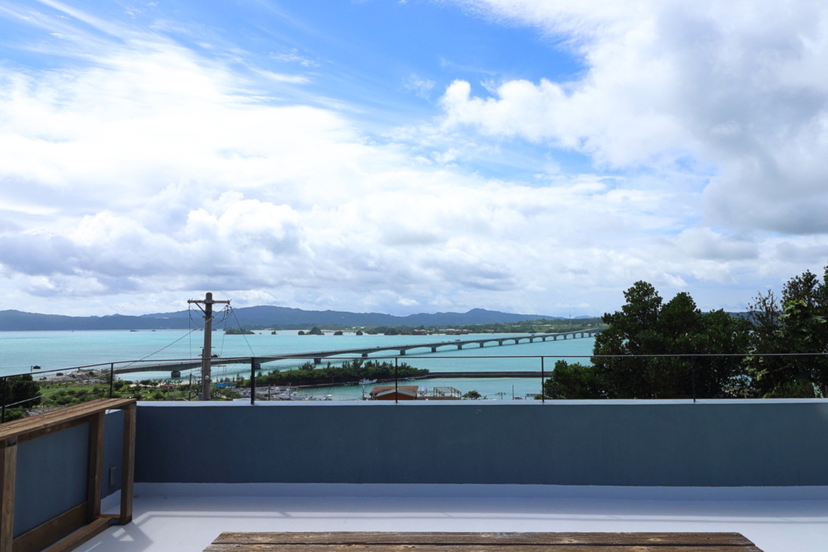 贅沢な島景色を楽しむ