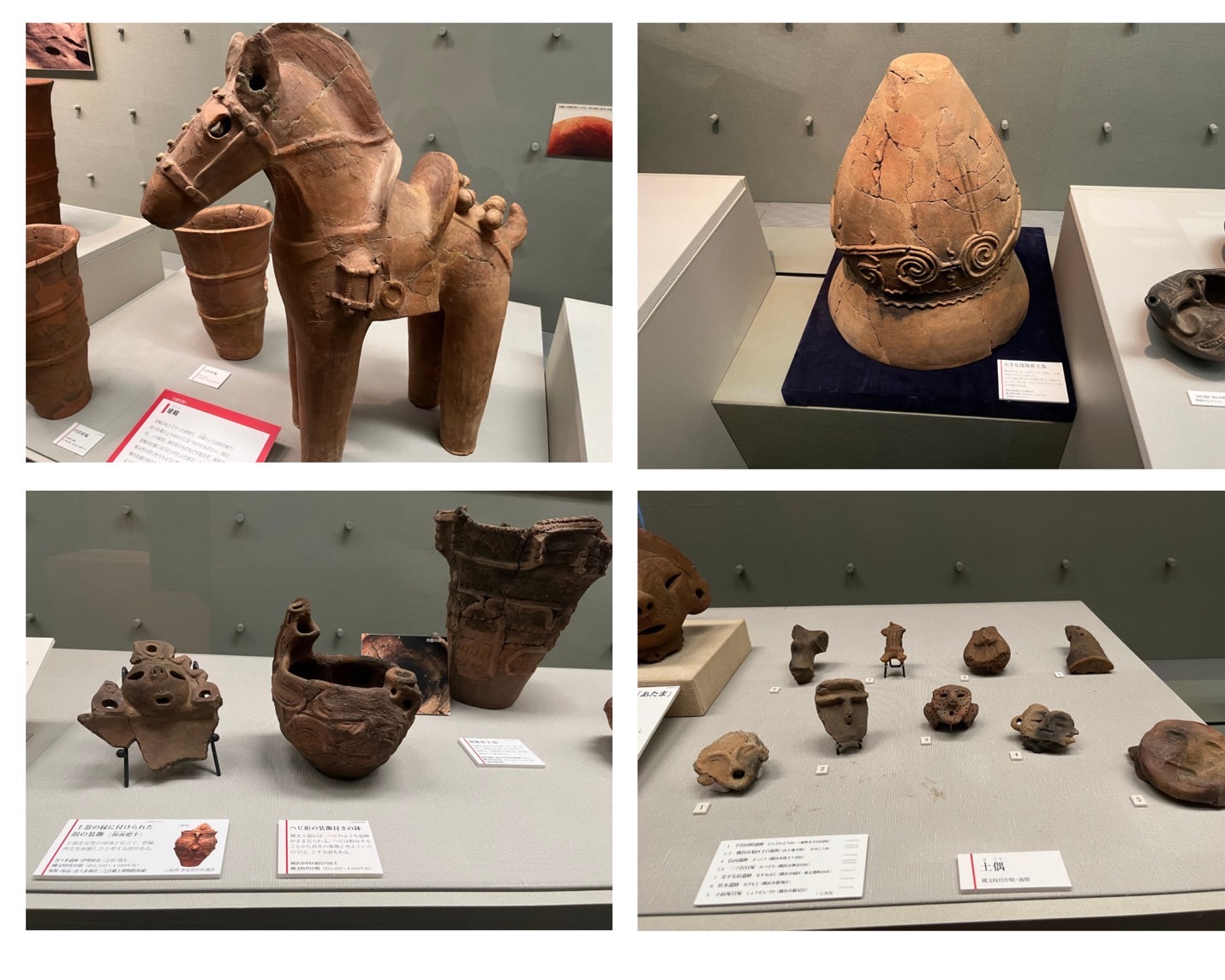 古代の展示