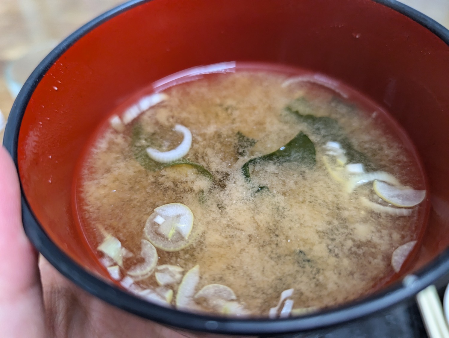 漁火亭　お味噌汁