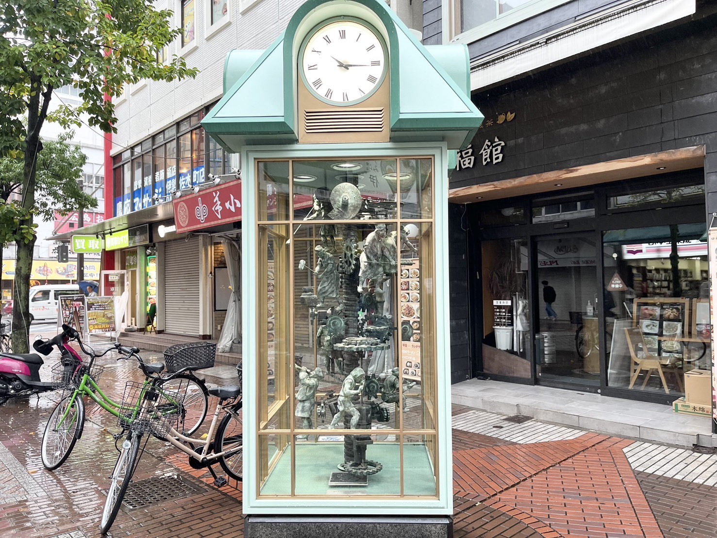 からくり人形時計①