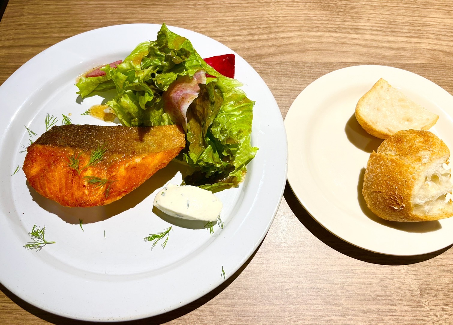 サーモンソテー