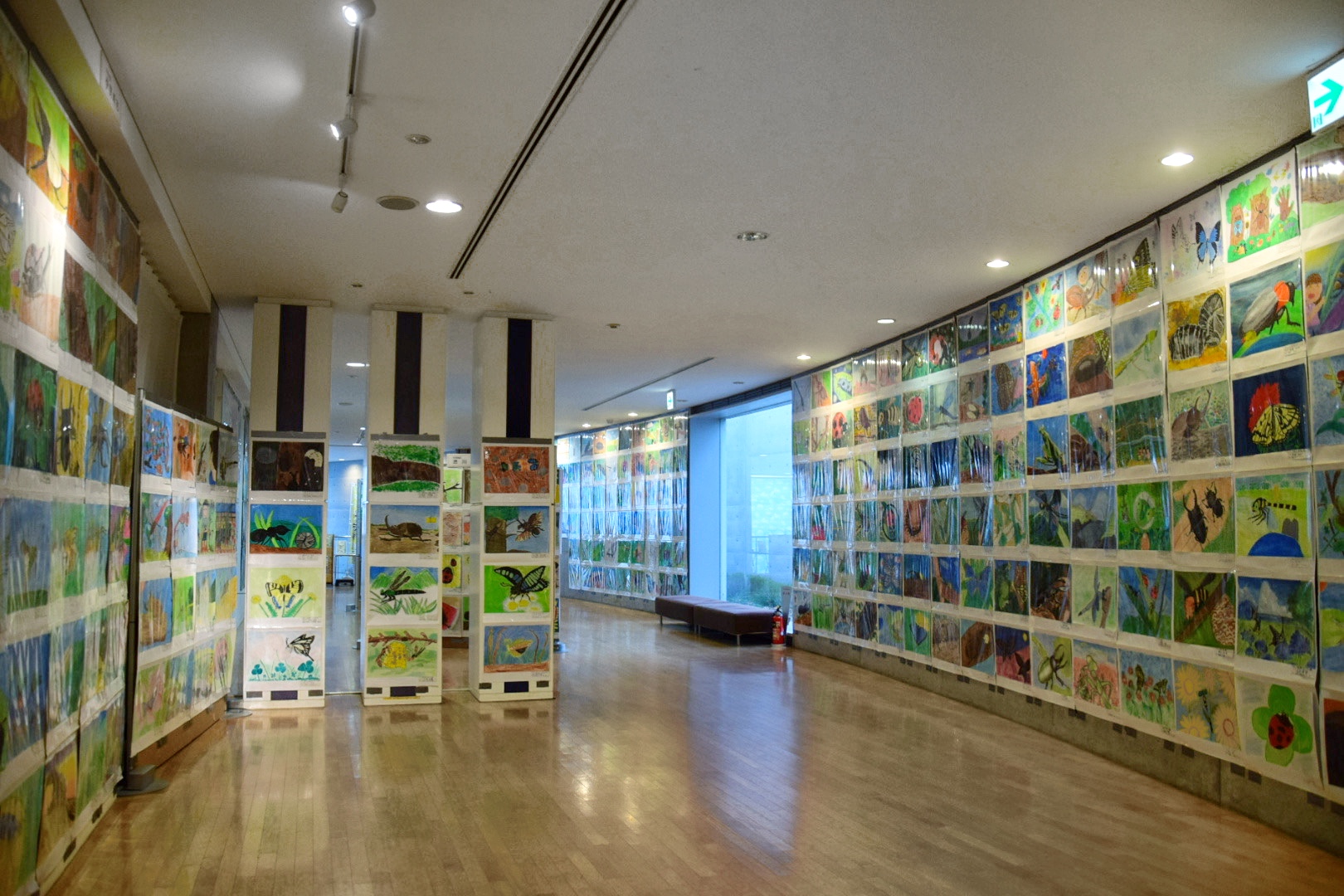 ぐんま昆虫の森_虫の絵展