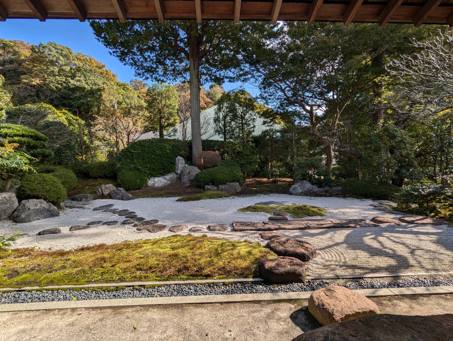 喜泉庵　枯山水庭園