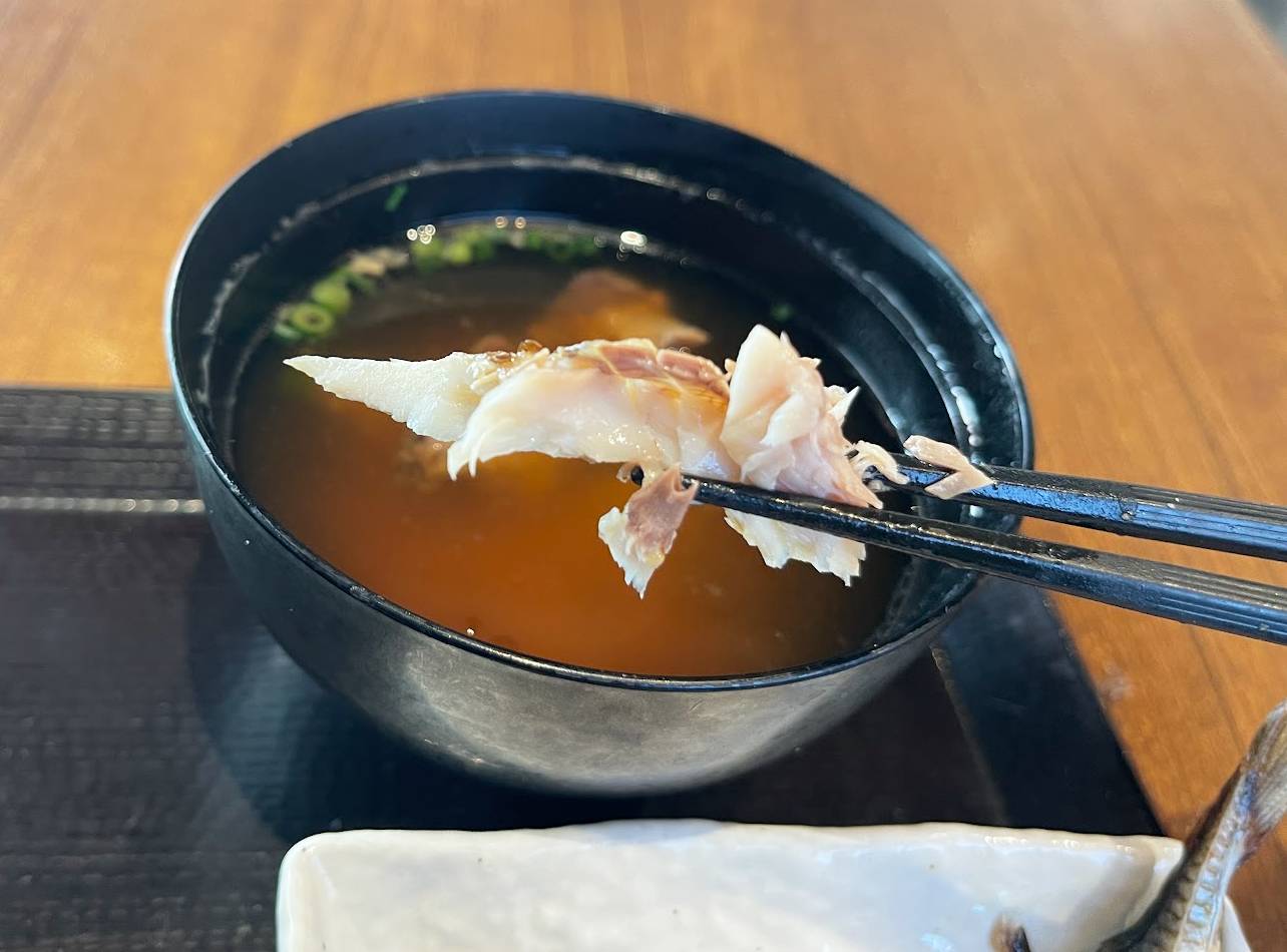 海鮮丼佐政のアジ干物