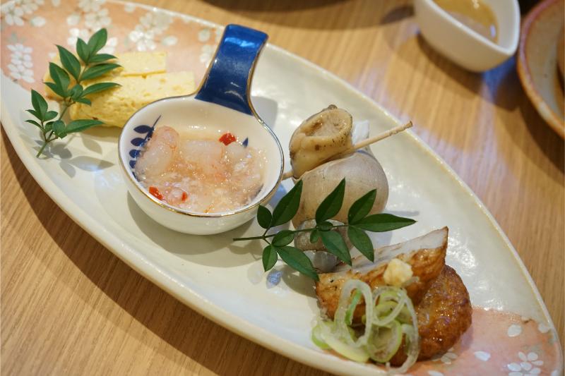のどぐろひつまぶし前菜