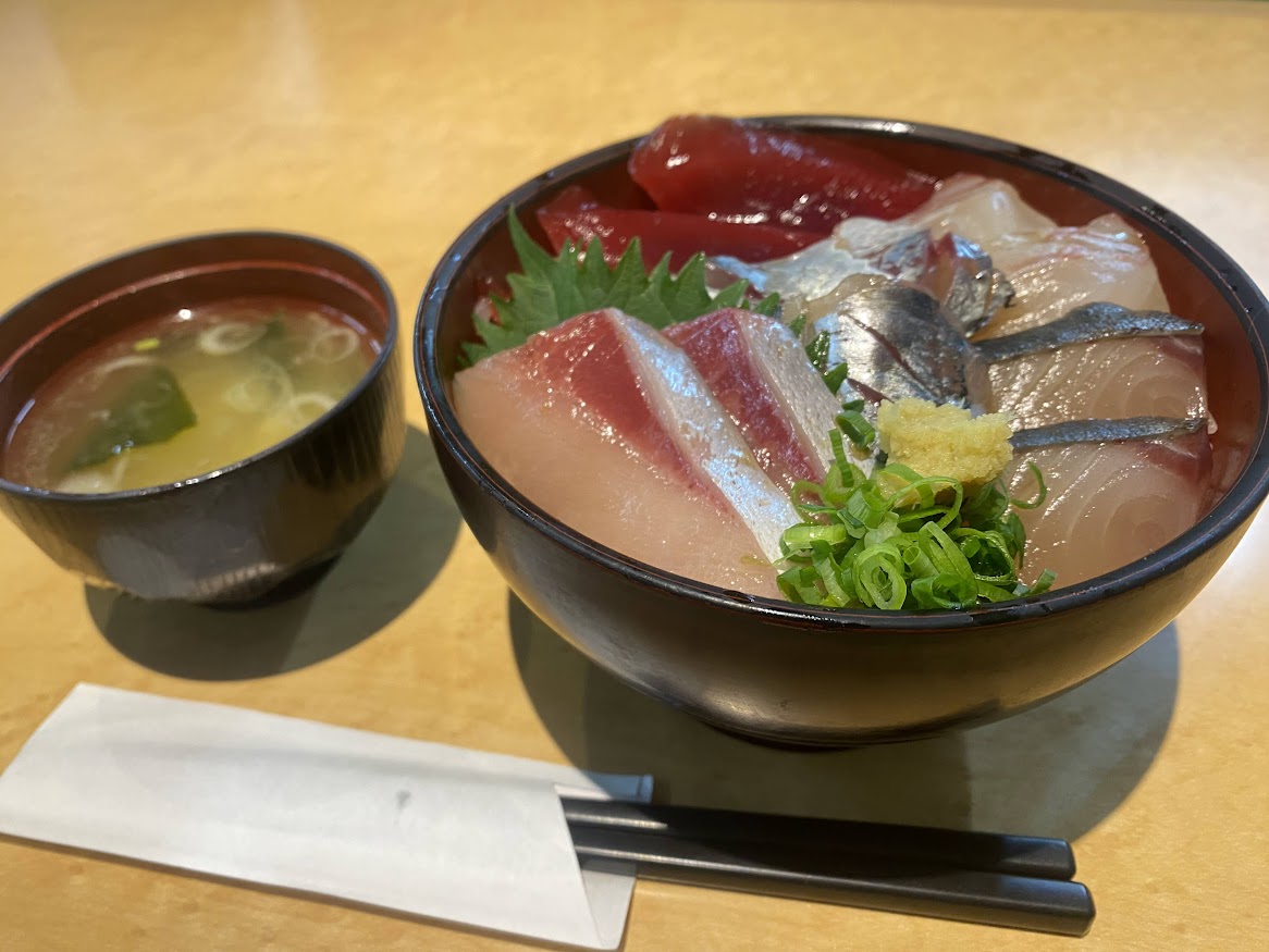 丼万次郎の5色丼