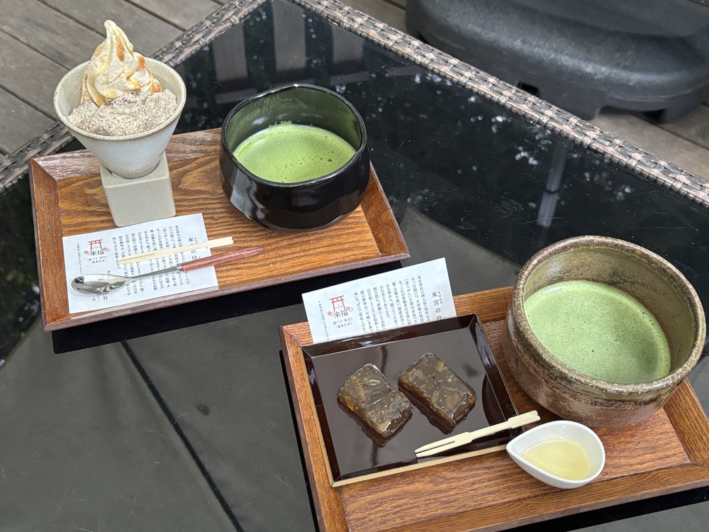 麦こがしソフトクリーム
