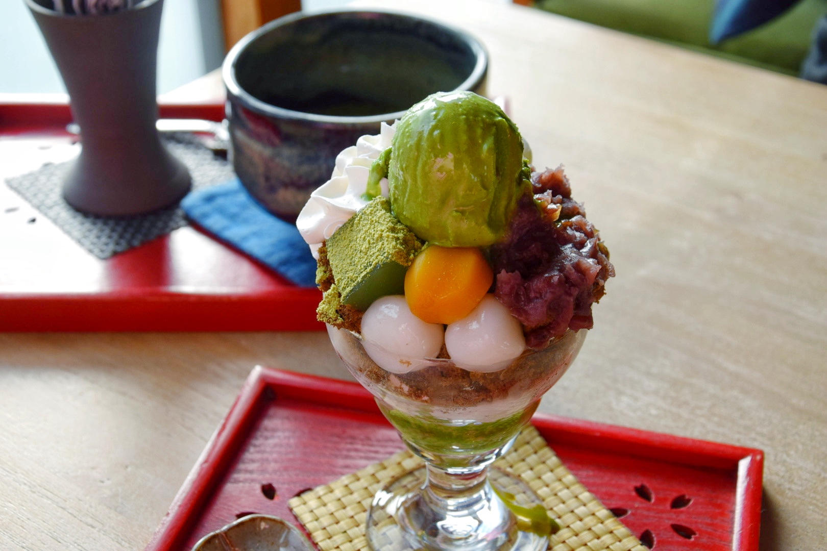 富岡市_茶フェちゃきち_ミニお茶パフェ