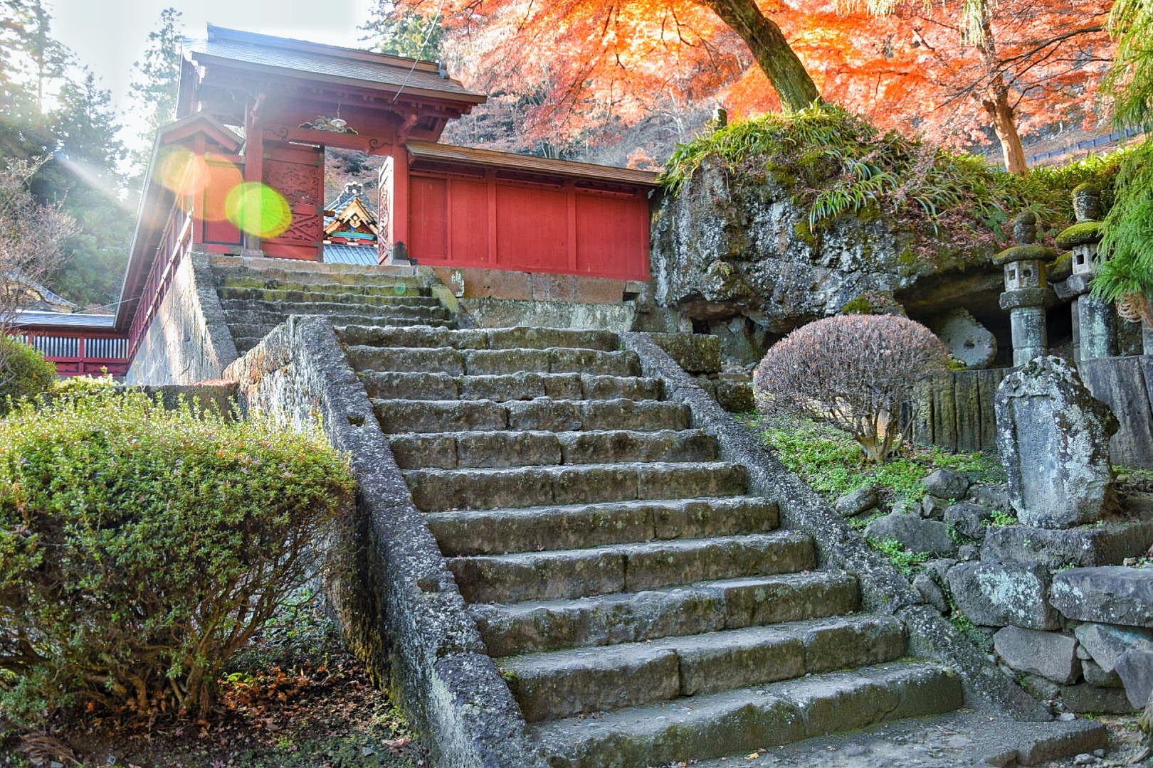 富岡市_妙義神社_帰り_階段