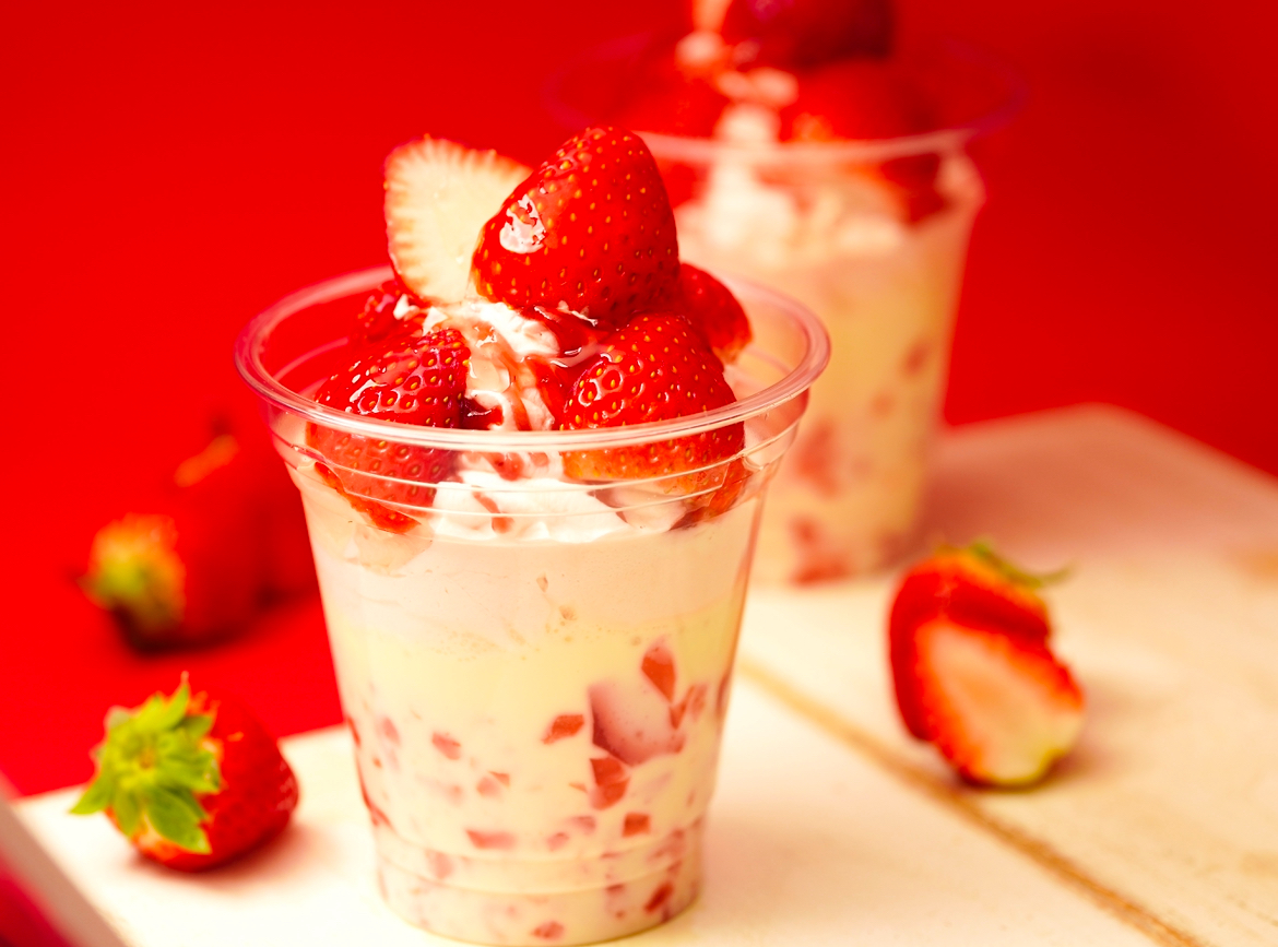 横浜赤レンガ倉庫_strawberryfestival_ありあけ_飲むチーズケーキ