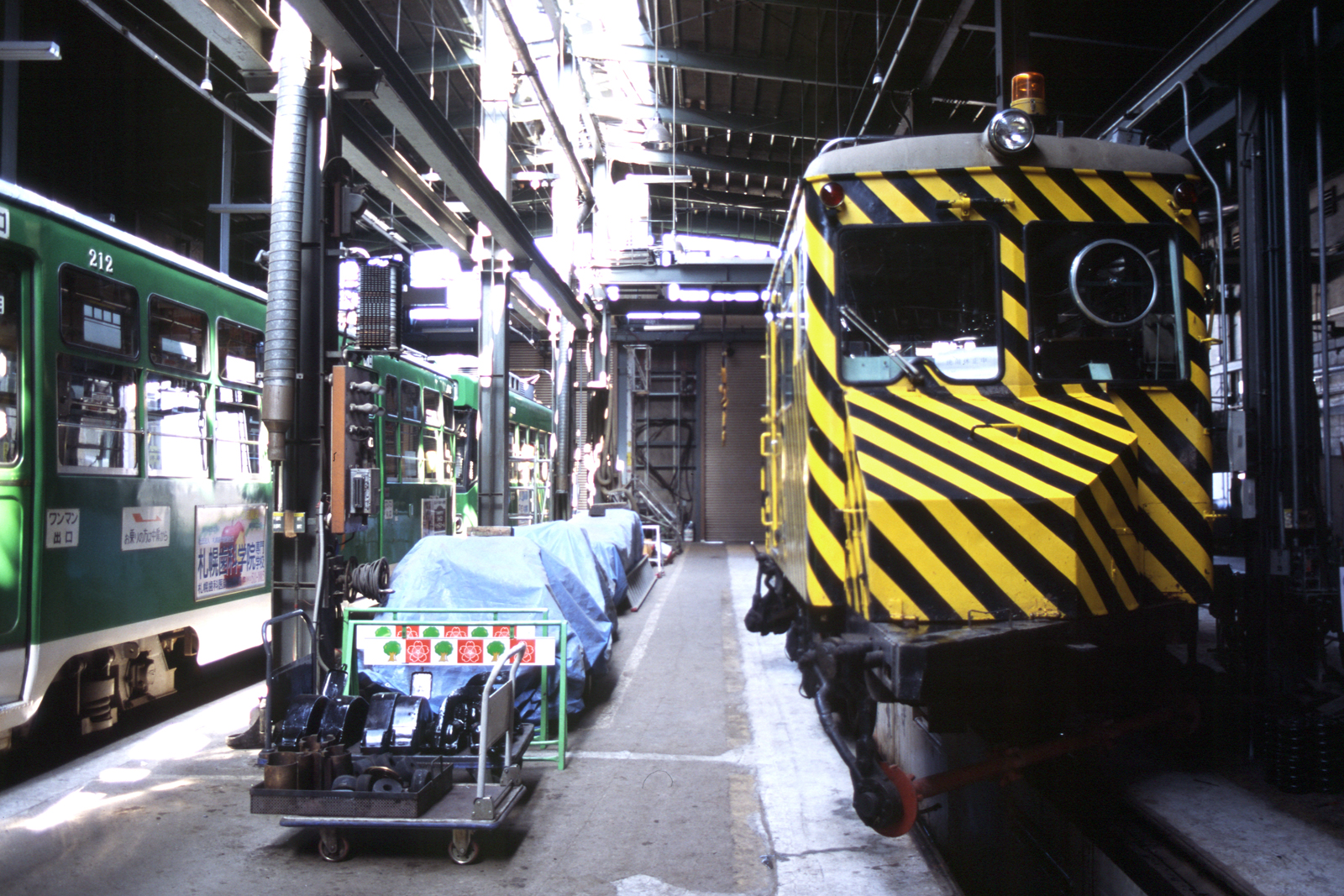 札幌市電のササラ電車