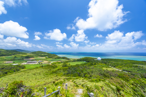 久米島からの景色
