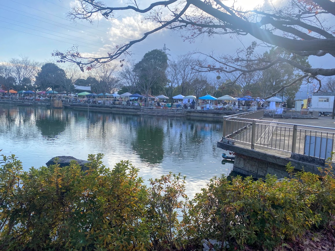上府中公園の池