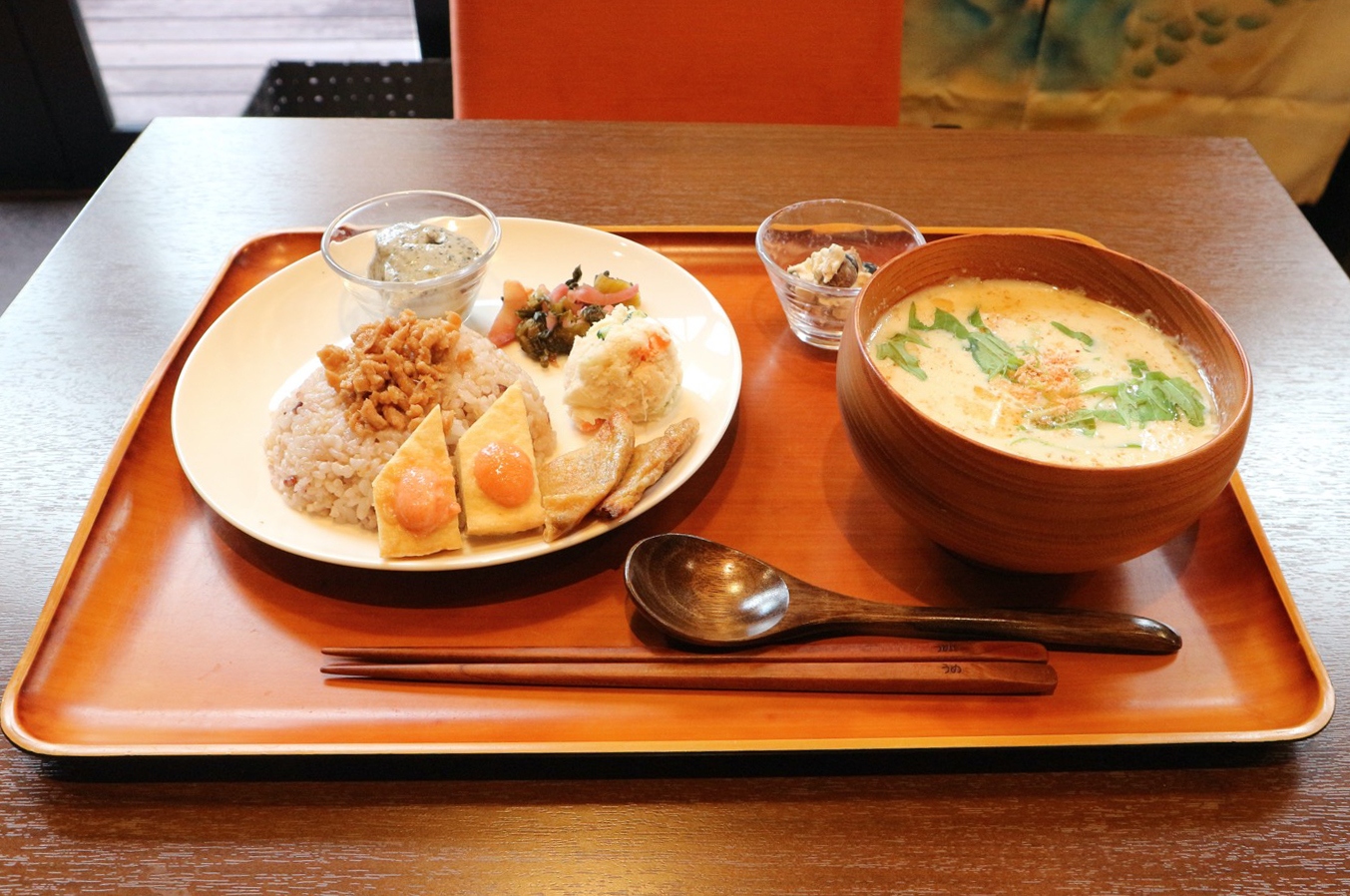 Museum cafe and garden