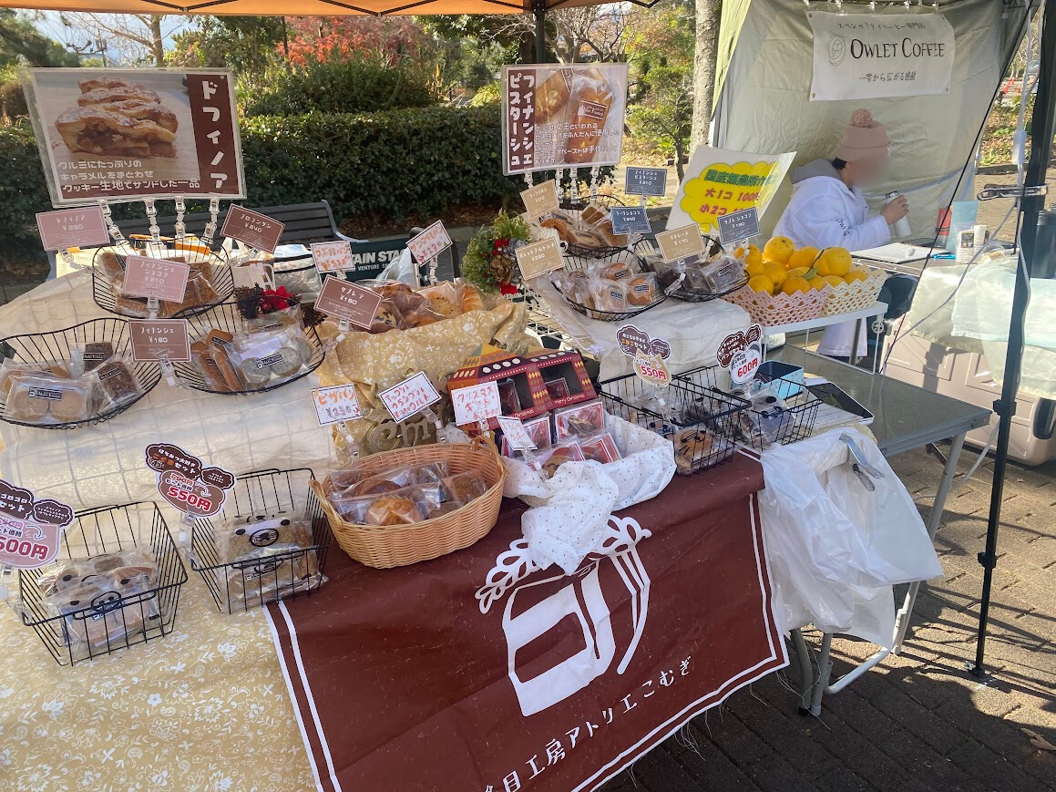 カミイチに出店していたお菓子屋さん