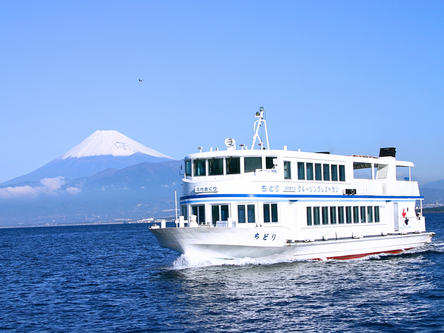 静岡県「ちどり沼津港遊覧クルーズ」で3つの“日本一”を感じる船旅へ