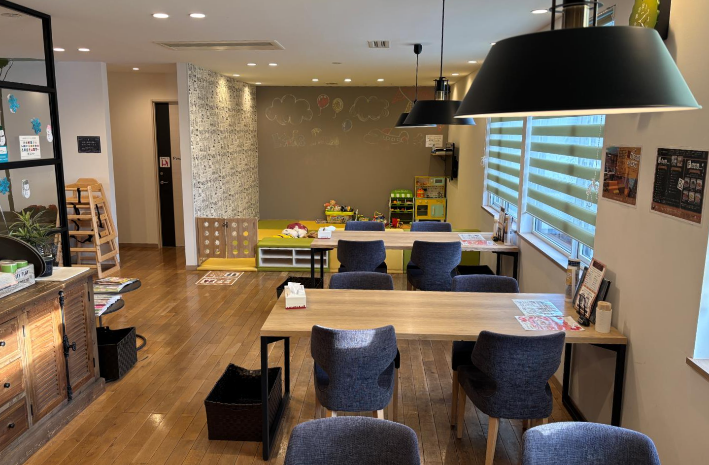 CAFE VOIZ店内レイアウト