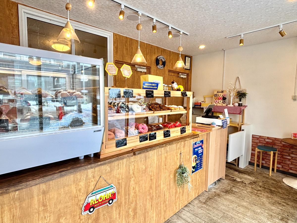 meltdonut店内